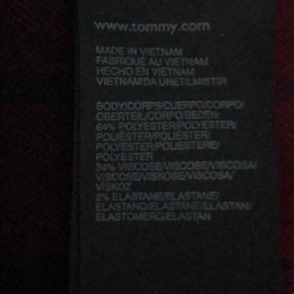 Tommy Hilfiger navy a-line dress - Picture 3 of 4